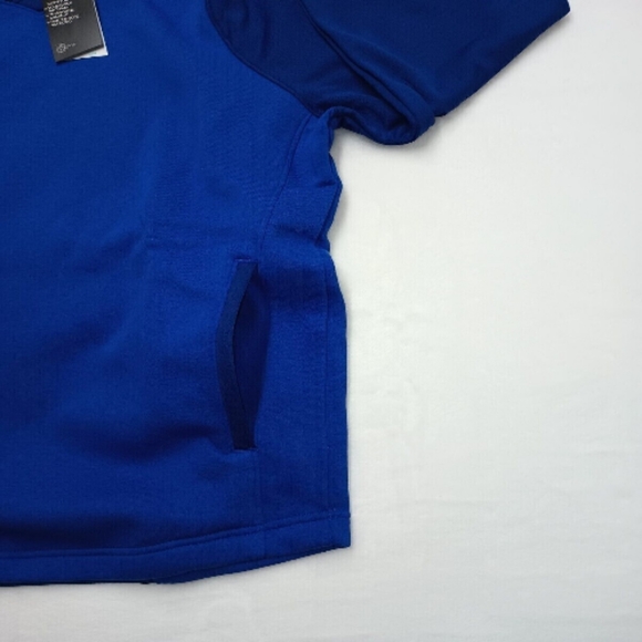 NP New Under Armour 3XL Fleece Pullover Hoodie Cold Gear Men's Dynasty Blue XXXL - Picture 7 of 14